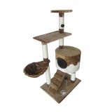 Cat Scratching Pole Post Gym Tree Tower 60x45x130cm(H) 